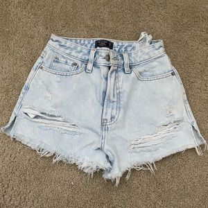 Light Wash Shorts